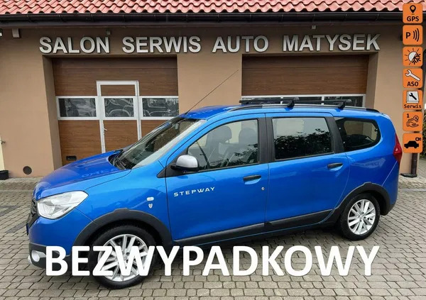 samochody osobowe Dacia Lodgy cena 49900 przebieg: 125000, rok produkcji 2018 z Warta